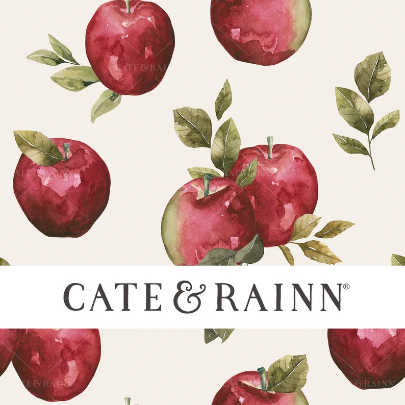 Watercolor Apples