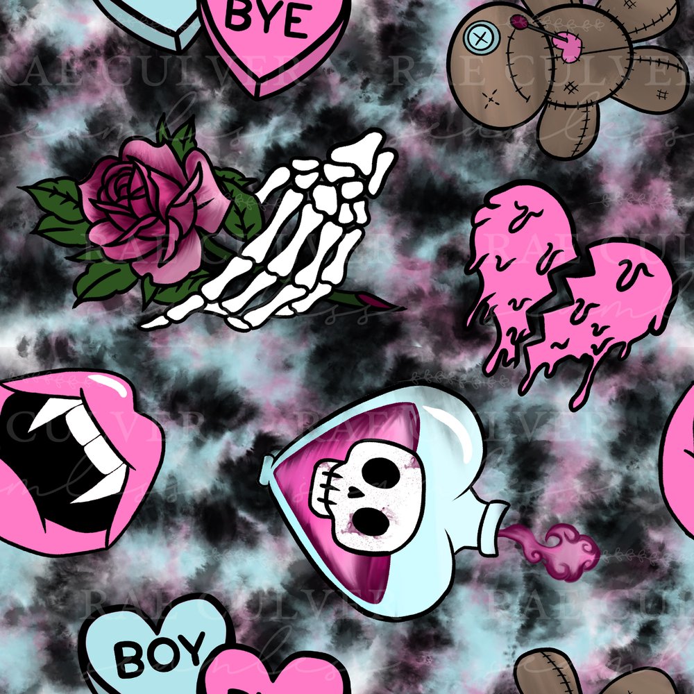 tumblr backgrounds pastel goth